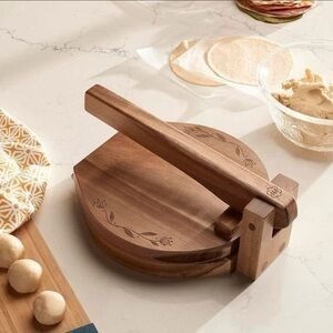 Princess House Wooden Tortilla Press